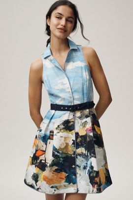 Maeve - Halter Tiered Maxi Dress