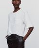 Maeve Corey 100% Cotton Boxy Tee - 1