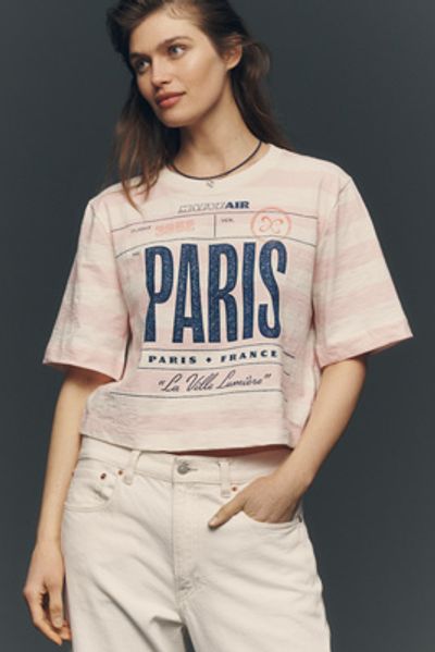 Maeve Cory Short-Sleeve Graphic Tee