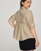 Maeve Cotton Contrast Buttondown Shirt - 2