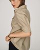 Maeve Cotton Contrast Buttondown Shirt - 3