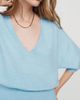 Maeve Cotton Merino Plunge V-Neck Sweater - 3