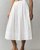 Maeve Cotton Pintuck Midi Skirt - 2