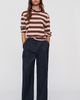Maeve Cotton Stretch Mock Neck Top - 2