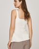 Maeve Cotton Tailored Vest Top - 2