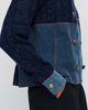 Maeve Cotton Wool Blend Denim Cardigan - 2