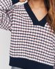 Maeve Cotton Wool Blend V Neck Sweater - 3