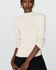 Maeve Cotton Wool Mock Neck Sweater - 1