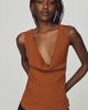 Maeve Cowl-Neck Racerback Tank Top - 1