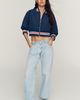 Maeve Cropped Bomber Jacket - 3