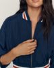 Maeve Cropped Bomber Jacket - 4