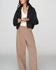 Maeve Curved Khaki Pants - 1