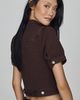 Maeve Dame Puff-Sleeve Denim Jacket - 2