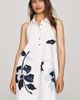 Maeve Denim Applique Swing Mini Dress - 1