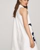 Maeve Denim Applique Swing Mini Dress - 2
