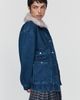 Maeve Denim Faux-Fur Collar Barn Jacket - 2