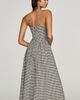 Maeve Drop-Waist Shirred Midi Dress - 3