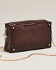 Maeve Embossed Croc Trunk Purse - 1