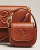 Maeve Embossed Shoulder Bag - 4