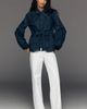 Maeve Embroidered Hooded Denim Jacket - 3