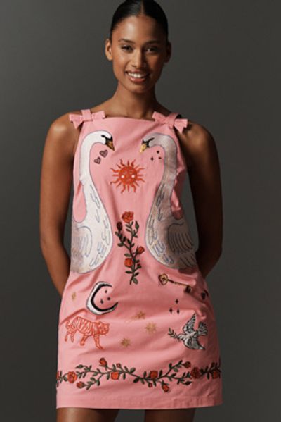 Mini Shift Anthropologie Shift Dress Maeve Embroidered Mini Shift Dress