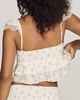 Maeve Embroidered Smocked Top - 2