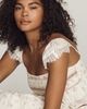 Maeve Embroidered Smocked Top - 3