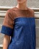 Maeve Emmy Denim Faux-Suede Mini Dress - 3