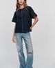 Maeve Emmy Faux-Suede Swing Blouse by Maeve - 6