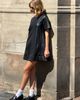 Maeve Emmy Faux Leather Short-Sleeve Mini Dress by Maeve - 2