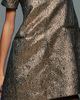 Maeve Emmy Metallic Mini Swing Dress - 2