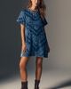 Maeve Emmy Short-Sleeve Swing Mini Dress by Maeve: Velvet Edition - 3