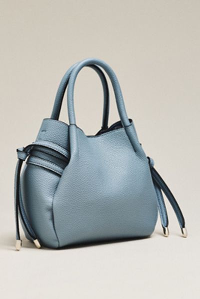 Maeve Faux-Leather Mini Tulip Satchel