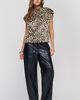 Maeve Faux Fur Sleeveless Top - 3