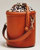 Maeve Faux Leather Cinched Bucket Bag - 2