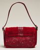 Maeve Fiona Faux Fur Buckle Shoulder Bag - 2