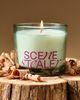 Maeve Floral Scene Stealer Glass Candle - 1