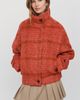 Maeve Funnel-Neck Coat Jacket - 1