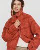 Maeve Funnel-Neck Coat Jacket - 3