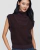 Maeve Funnel Neck Cap Sleeve Sweater - 1