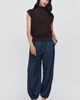 Maeve Funnel Neck Cap Sleeve Sweater - 4