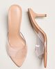 Maeve Gianna PVC Pointed-Toe Mule Heels - 1