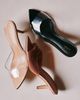 Maeve Gianna PVC Pointed-Toe Mule Heels - 2