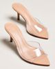 Maeve Gianna PVC Pointed-Toe Mule Heels - 3