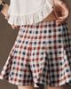 Maeve Godet Plaid Skirty Shorts - 4