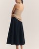 Maeve Hallie 100% Cotton Pull-On Midi Skirt - 3