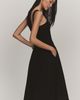 Maeve Hardware A-Line Zip-Front Midi Dress - 2