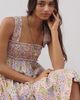 Maeve Helena Cotton Tiered Midi Dress - 4