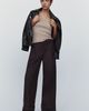Maeve High-Cuff Chino Trousers Pants - 1
