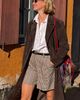 Maeve High-Rise Low-Slung Trouser Shorts - 1
